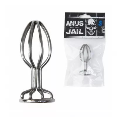 Анальная пробка металлическая "Anus Jail S Size"