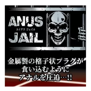 Анальная пробка металлическая "Anus Jail M Size"