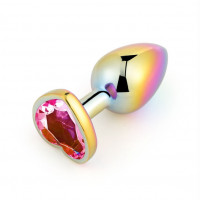 Heart Plug Pink S Heart Plug Pink S
