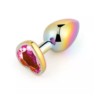 Heart Plug Pink L