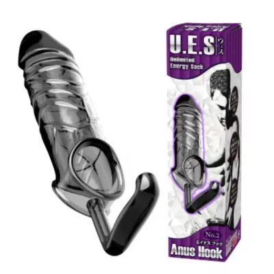 Насадка на член с анальным крюком "UES 2 Anus Hook"