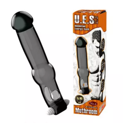Насадка на член удлиняющая с вибрацией "UES 4 Mushroom"
