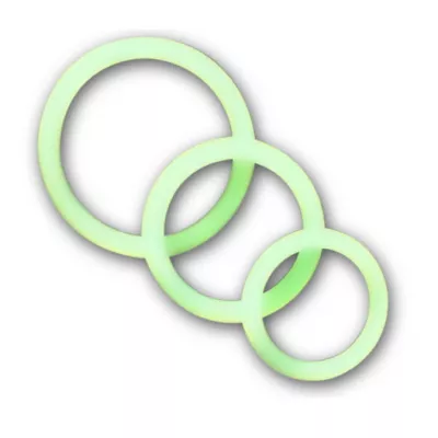 Кольца светящиеся в темноте "Power Ring DX Night Light"