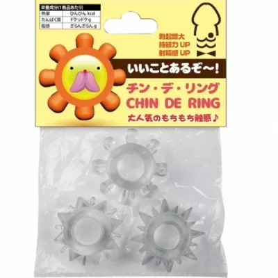 Набор из 3 колец "Chin de ring"