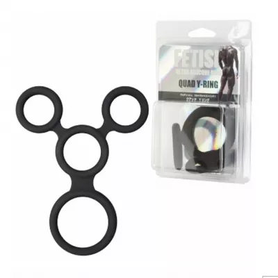 Кольцо с затяжкой яичек "Ultra Silicone Ring 1"