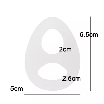 Кольцо эрекционное "Punit Ring Double O Egg"