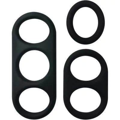 Набор из 3 колец "Regno Silicone Triple Attack"