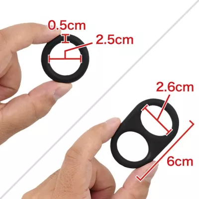 Набор из 3 колец "Regno Silicone Triple Attack"