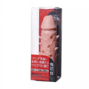 Насадка на пенис с шипами "Michinoku Sack Onikirimaru"