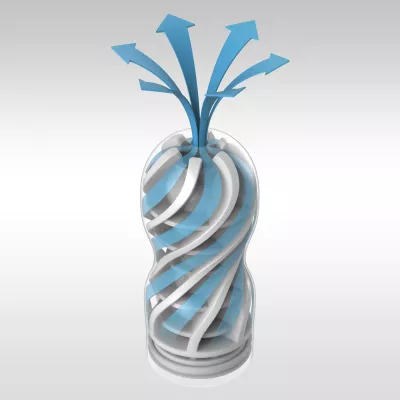 Мастурбатор чашка "TENGA AIR CUSHION CUP"