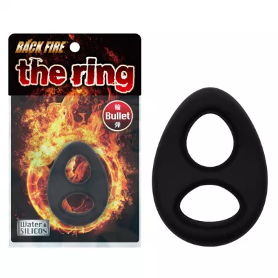 Кольцо эрекционное двойное "Bakku Fire The Ring Bullet"