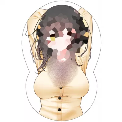 Эротичная наволочка "Oppai Board Cover 6"