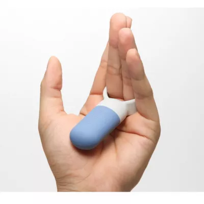 Вибромассажер с кольцом на член "Tenga SVR One Blue"