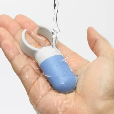 Вибромассажер с кольцом на член "Tenga SVR One Blue"