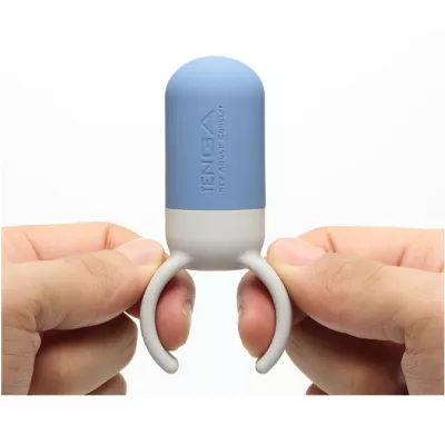 Вибромассажер с кольцом на член "Tenga SVR One Gray"
