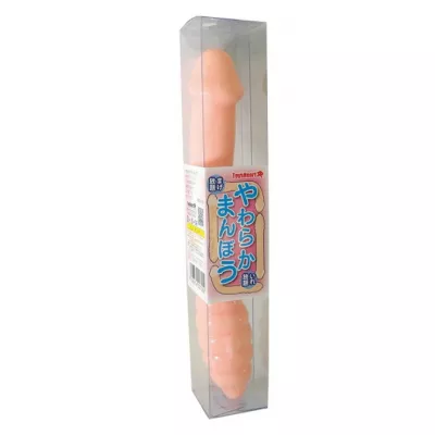 Фаллоимитатор двусторонний "Yawaraka Manbo Soft Stick"