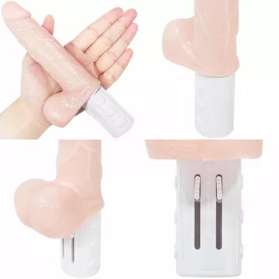 Фаллоимитатор с вибрацией "Furueru Meat Stick Skin"