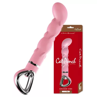 Вибратор вагинальный "Cat Punch G GRAND PINK"