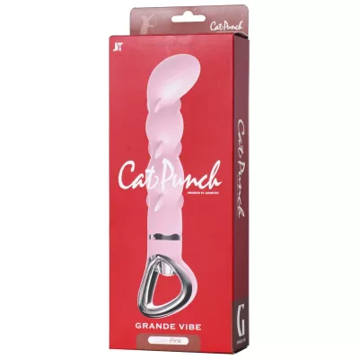 Вибратор вагинальный "Cat Punch G GRAND PINK"