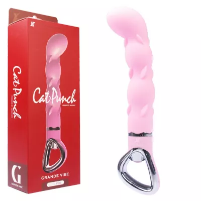 Вибратор вагинальный "Cat Punch G GRAND PINK"