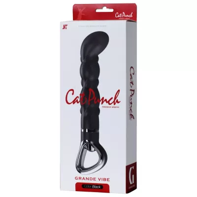 Вибратор вагинальный "Cat Punch G GRAND BLACK"