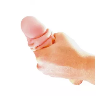 Фаллоимитатор с подвижной кожей "Libero Double Skin Dildo S"