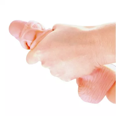 Фаллоимитатор с подвижной кожей "Libero Double Skin Dildo M"