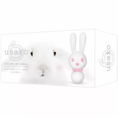 Вибромассажер кролик "Shiro Sako Rabbit"