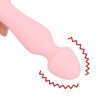 Вибратор массажер с подогревом "Crima HOT Pastel Pink"
