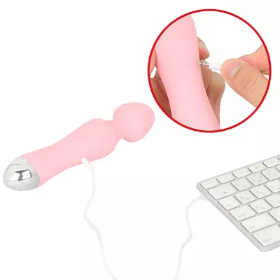 Вибратор массажер с подогревом "Crima HOT Pastel Pink"