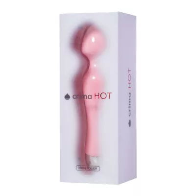 Вибратор массажер с подогревом "Crima HOT Pastel Pink"