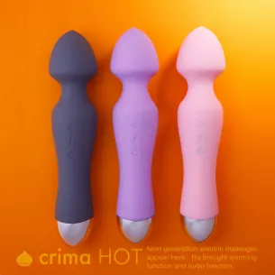 Вибратор массажер с подогревом "Crima HOT Pastel Pink"