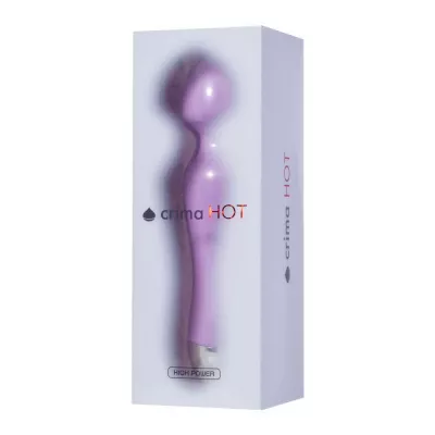 Вибратор массажер с подогревом "Crima HOT Hot Violet"