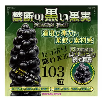 Фаллоимитатор "Kindan Fruit Standart Black"
