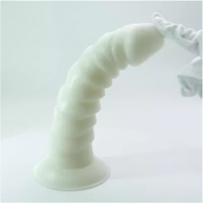 Фаллоимитатор рельефный "White Lover 22 Soft Type"