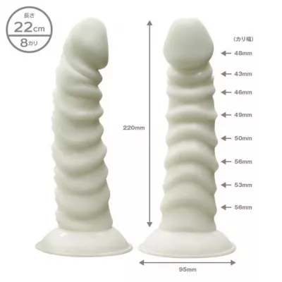 Фаллоимитатор рельефный "White Lover 22 Soft Type"