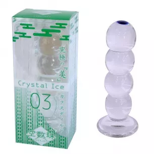 Стеклянный фаллоимитатор "Crystal Ice 03 Solajuz"