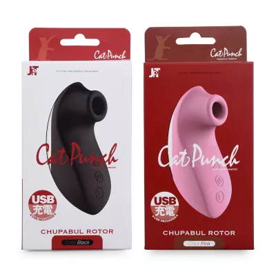 Вакуумный стимулятор "CatPunch C CHUPABUL BLACK"