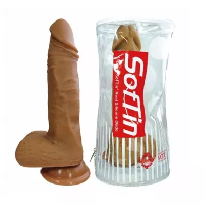 Фаллоимитатор реалистичный "Softin Libero Silicone Dildo M"