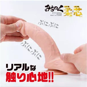 Фаллоимитатор реалистичный "Michinoku Dildo Soft Core L"