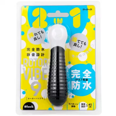 Вибратор массажер "Waterproof ROTOR VIBE 9 Black"