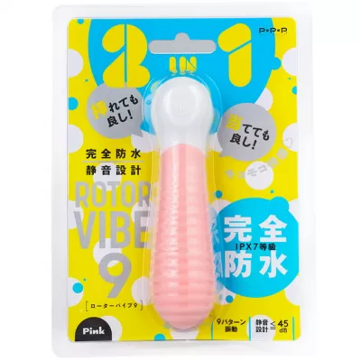 Вибратор массажер "Waterproof ROTOR VIBE 9 Pink"