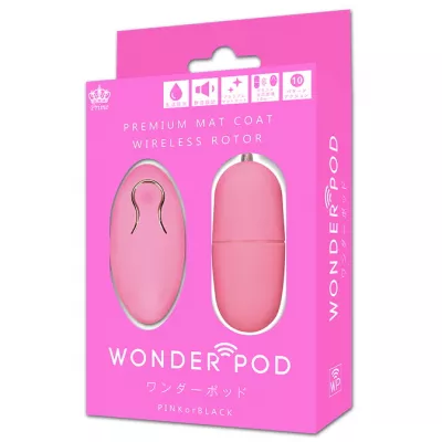 Виброяйцо с ДУ "WONDER POD PINK"