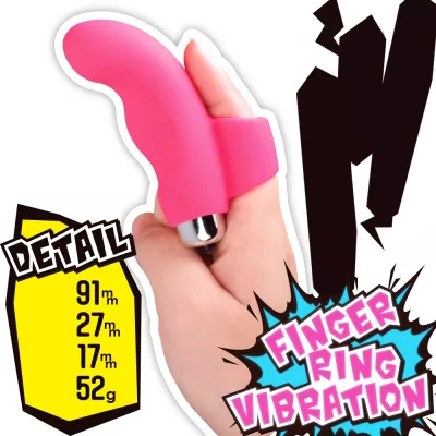 Вибратор на палец "Fingerless Shakuriage"