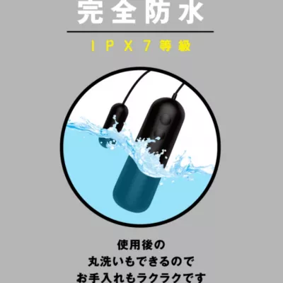 Вибропуля "Waterproof ROTOR 10 BLACK"
