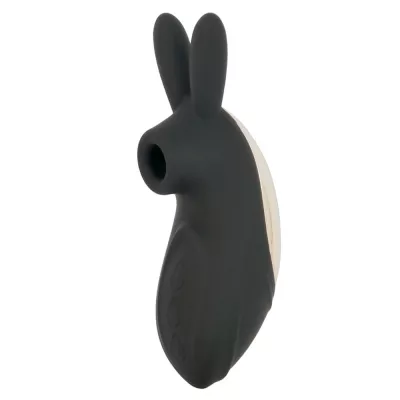 Вакуумный стимулятор с вибрацией "CatPunch N BUNNY BLACK"