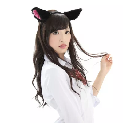 Кошачьи ушки "Fluffy Cat Ear Headband"