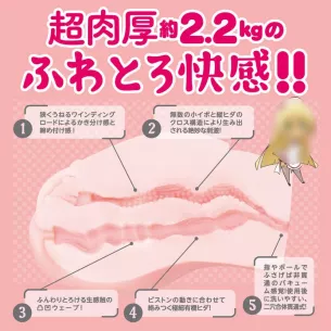 Мастурбатор вагина и анус Puniana DX Soft