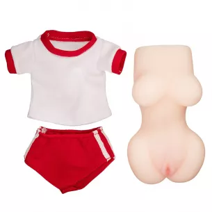 Мастурбатор мини торс "Akogare Beautiful Bloomers Active"