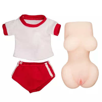 Мастурбатор мини торс "Akogare Beautiful Bloomers Active"